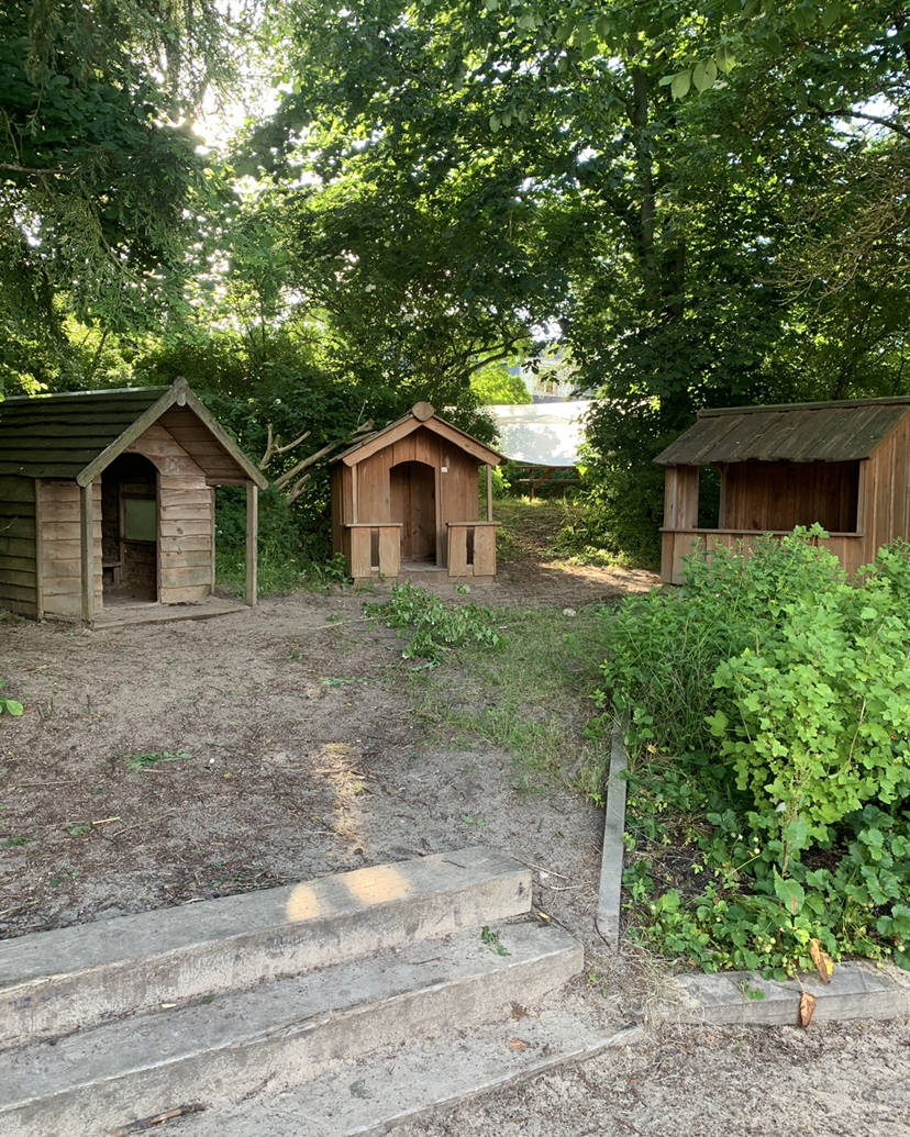 Legehuse på Kastanievej