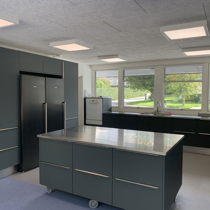 Køkkenet på Kastanievej